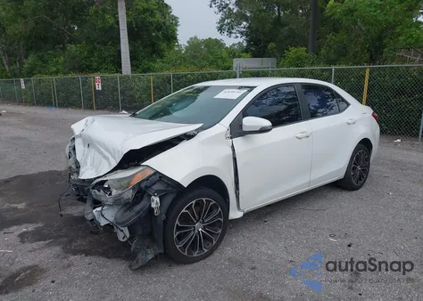 2014 Toyota Corolla S Plus from USA, damaged, VIN 2T1BURHEXEC211527